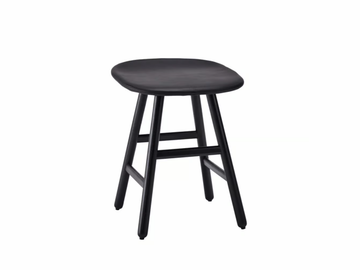 SHELL - Low wooden stool by Karl Andersson - view 2